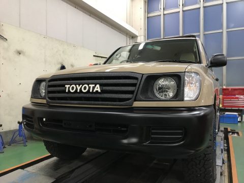 ランクル１００ＶＸカスタム終了！ペンドルトンにARB4x4ラックも装着しました♪